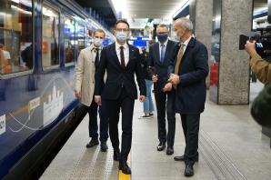 Connecting Europe Express w Warszawie