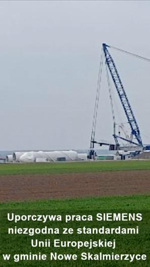 [VIDEO] Niemiecki SIEMENS buduje w Polsce elektrownię wiatrową łamiąc polską i europejską praworządność. Prezes SIEMENS  Roland Busch milczy nie odpowiadając na pytania o bezprawne działania jego koncernu w Polsce!