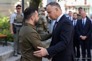 Prezydenci Polski i Ukrainy na Wołyniu