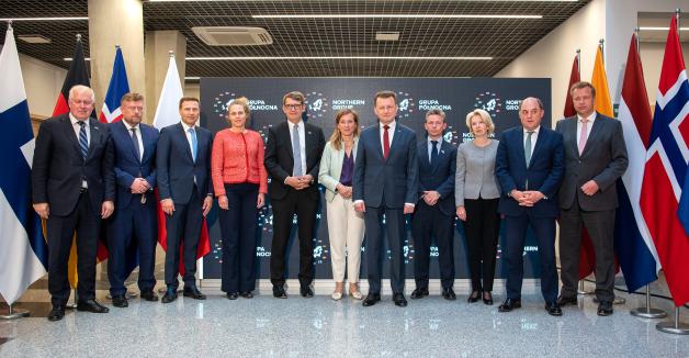 [VIDEO] Ministrowie obrony państw Grupy Północnej o wzmacnianiu bezpieczeństwa w regionie
